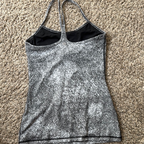 Lululemon Power Y Tank Women's Gray Top - Picture 1 of 4